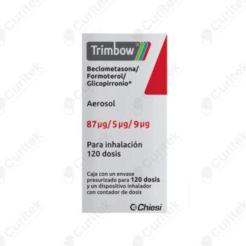 TRIMBOW AEROSOL 87 MCG : 5 MCG : 9 MCG 120 DOSIS