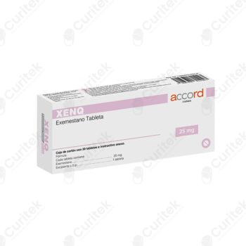 XENQ EXEMESTANO TABLETA 25 MG