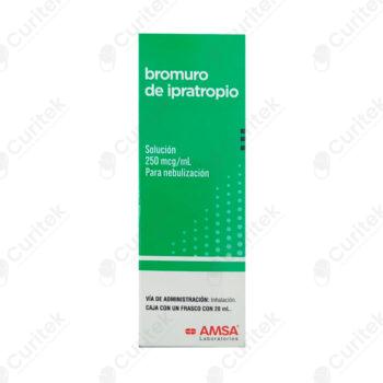 Bromuro de ipratropio 250 mcg ml