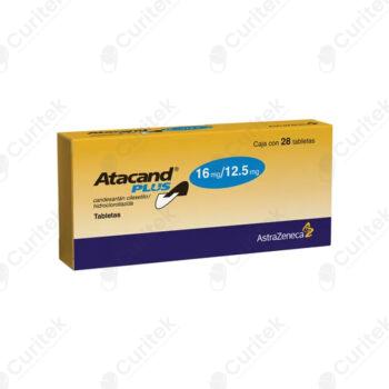 ATACAND PLUS 16 MG : 12 5 MG 28 TABLETAS CANDESARTÁN HIDROCLOROTIAZIDA