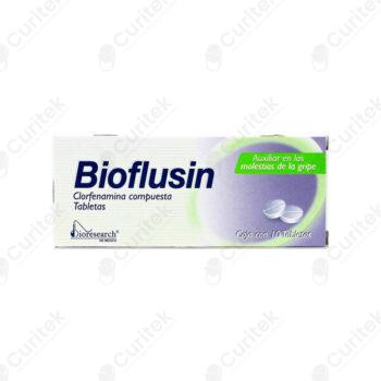 BIOFLUSIN 10 TABLETAS CLORFENAMINA COMPUESTA