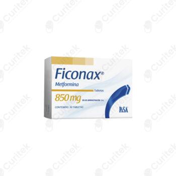 FICONAX 850 MG 30 TABS METFORMINA