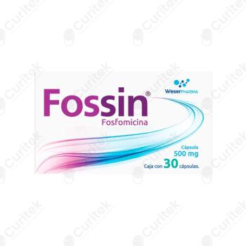 FOSSIN 500 MG 30 CÁPS FOSFOMICINA