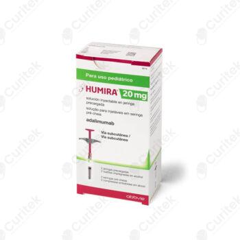 HUMIRA 20 MG : 0 2 ML INYECTABLE 1 JERINGA ADALIMUMAB