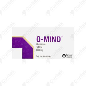 Q MIND 300 MG 30 TABS QUETIAPINA