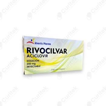 RIVOCILVAR 250 MG 5 FRASCOS ACICLOVIR