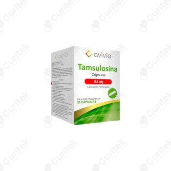 TAMSULOSINA 0 4 MG 20 CAPS