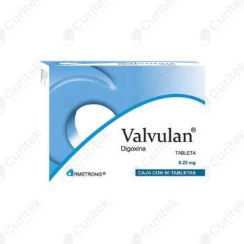 VALVULAN 0 25 MG 60 TABS DIGOXINA