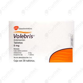 VOLEBRIS 5 MG Ambrisentán 5 mg Caja con 30 tabletas
