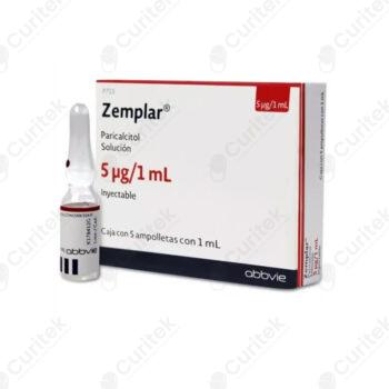 ZEMPLAR 5 MCG : 1 ML INYECTABLE PARICALCITROL