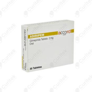 ADIRIPEM GLIMEPIRIDA 2 MG