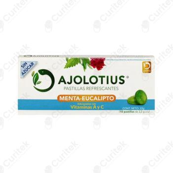 AJOLOTIUS SIN ÁZUCAR PASTILLAS MENTA EUCALIPTO