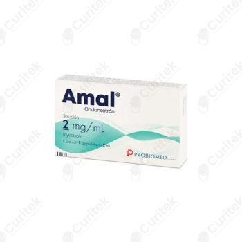 AMAL 2 MG : ML 1 AMPOLLETA ONDANSETRÓN