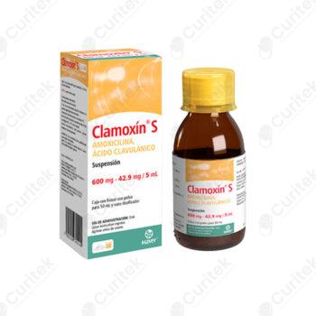 CLAMOXÍN S 600 MG 42 9 MG 5 ML AMOXICILINA ÁCIDO CALVULÁNICO