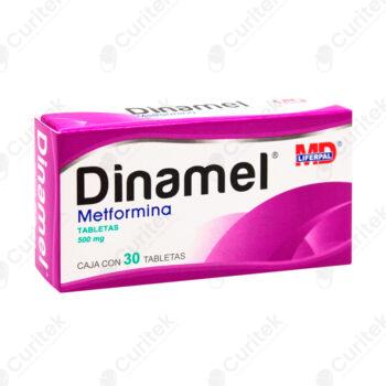 DINAMEL 500 MG 30 TABS METFORMINA