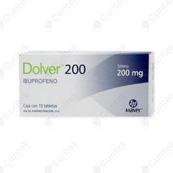 DOLVER 200 MG 10 TABS IBUPROFENO