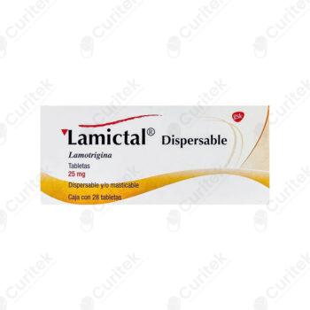 LAMICTAL DISPERSABLE 25 MG LAMOTRIGINA
