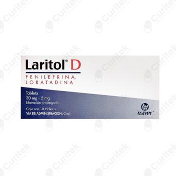 LARITOL D 10 TABS FENILEFRINA LORATADINA