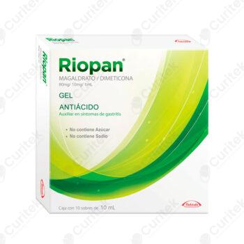RIOPAN GEL 10 ML 10 SOBRE MAGALDRATO DIMETICONA
