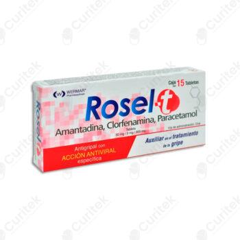 ROSEL T 15 TABS AMANTADINA CLORFENAMINA PARACETAMOL