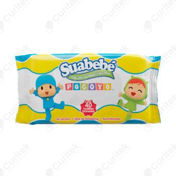 SUABEBÉ POCOYO 40 TOALLITAS TOALLITAS HÚMEDAS