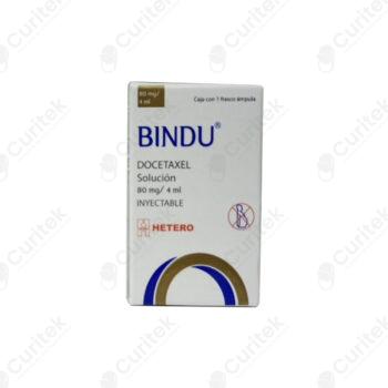 BINDU 80 MG : 4 ML INY DOCETAXEL