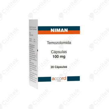 NIMAN TEMOZOLOMIDA 100 MG 20 CÁPSULAS