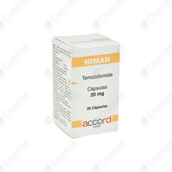 NIMAN TEMOZOLOMIDA 20MG 20 CÁPSULAS