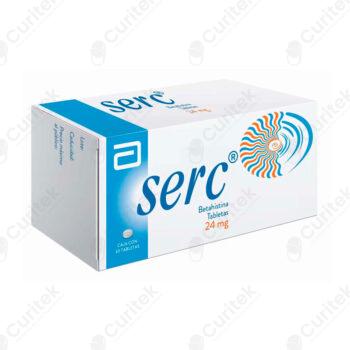 SERC BETAHISTINA 30 TABLETAS 24 MG